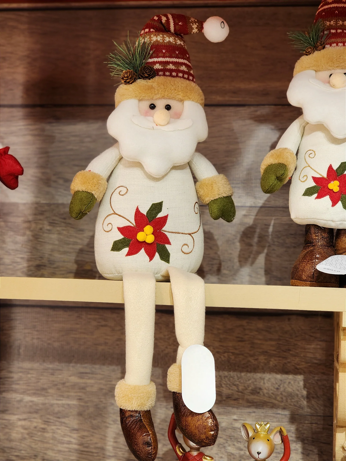 Papai Noel sentado 52cm