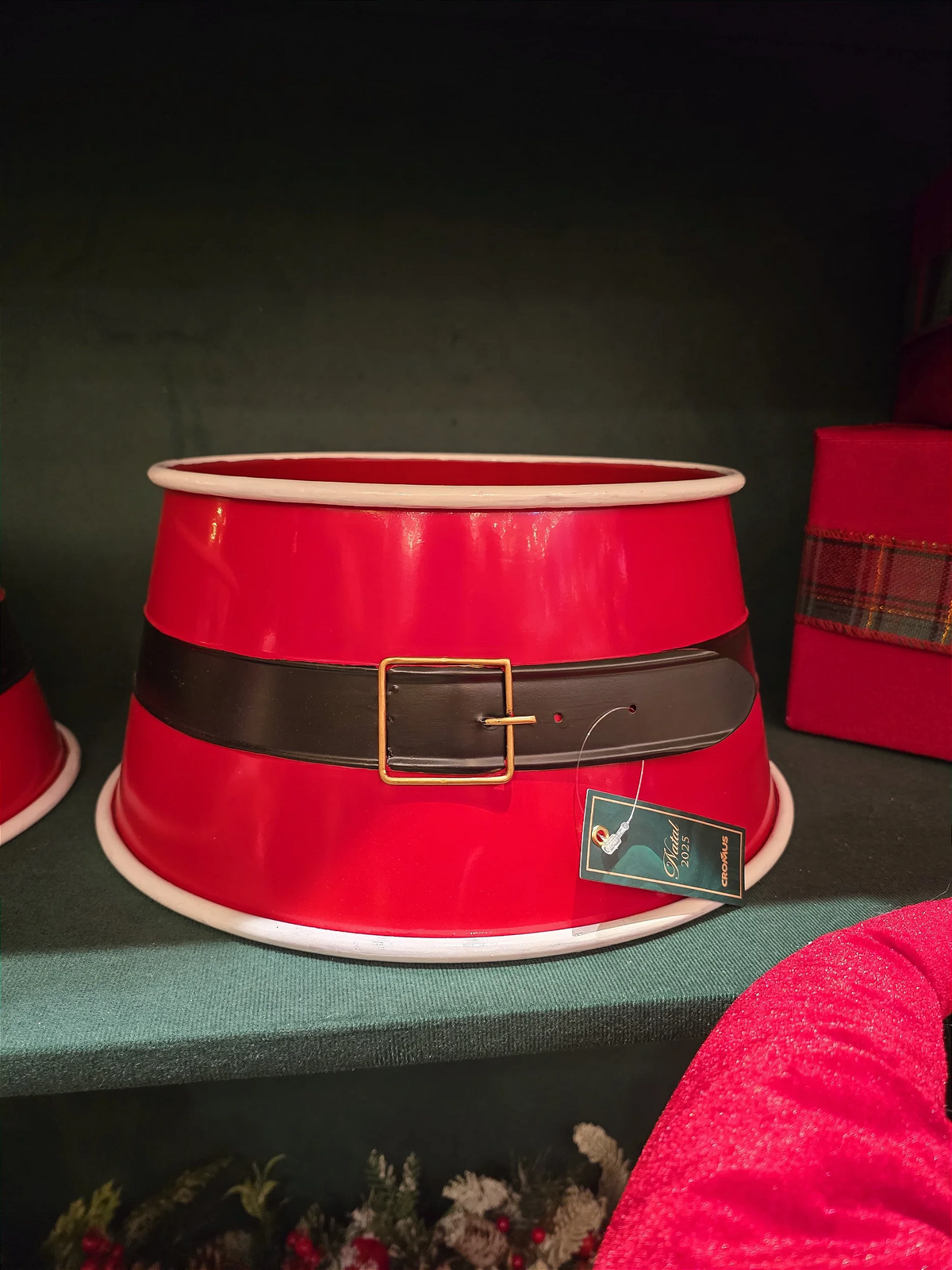 Saia Rígida para Árvore de Natal Cinto do Noel
