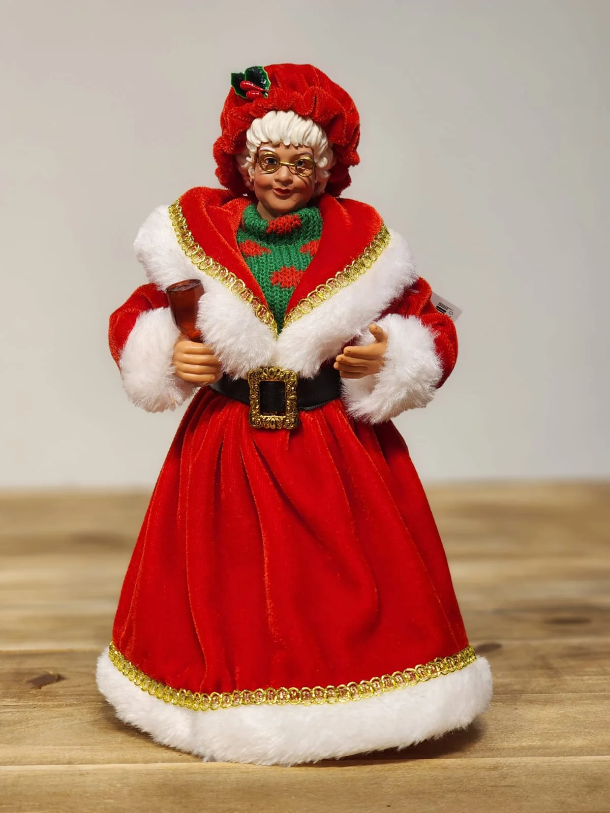 Mamãe Noel com Taça 27,5cm